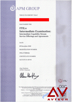 ITIL-SOA证书