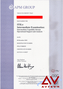 ITIL-OSA证书