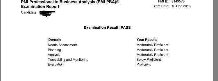 PMI-PBA考试成绩出来了，如何查询？ -- 第2张