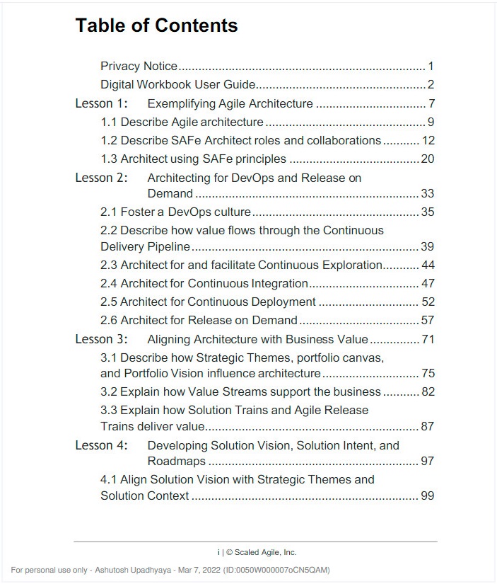 ARCH官方教材：《SAFe For Architects Digital Workbook》及知识体系介绍 -- 第3张