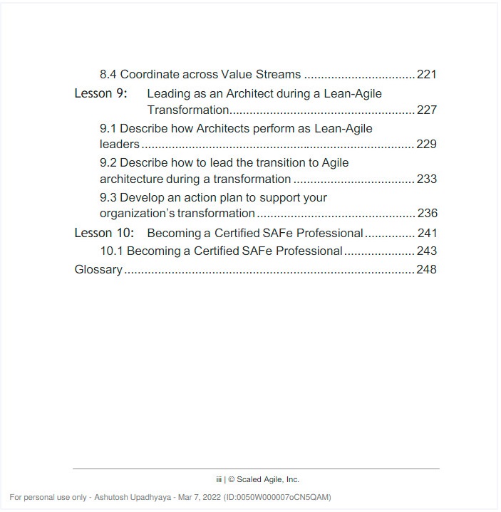 ARCH官方教材：《SAFe For Architects Digital Workbook》及知识体系介绍 -- 第5张