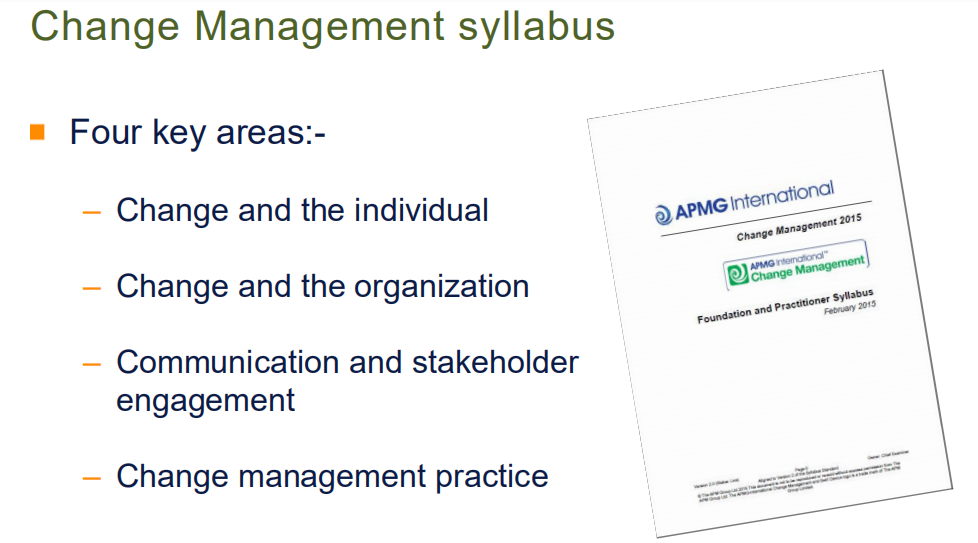 CMF官方教材：《The Effective Change Manager’s Handbook》及变革管理知识体系介绍 -- 第16张