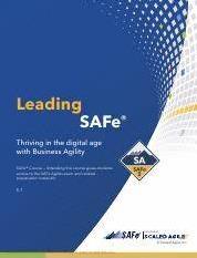 Leading SAFe官方教材：《Leading SAFe Digital Workbook》及知识体系介绍 -- 第3张