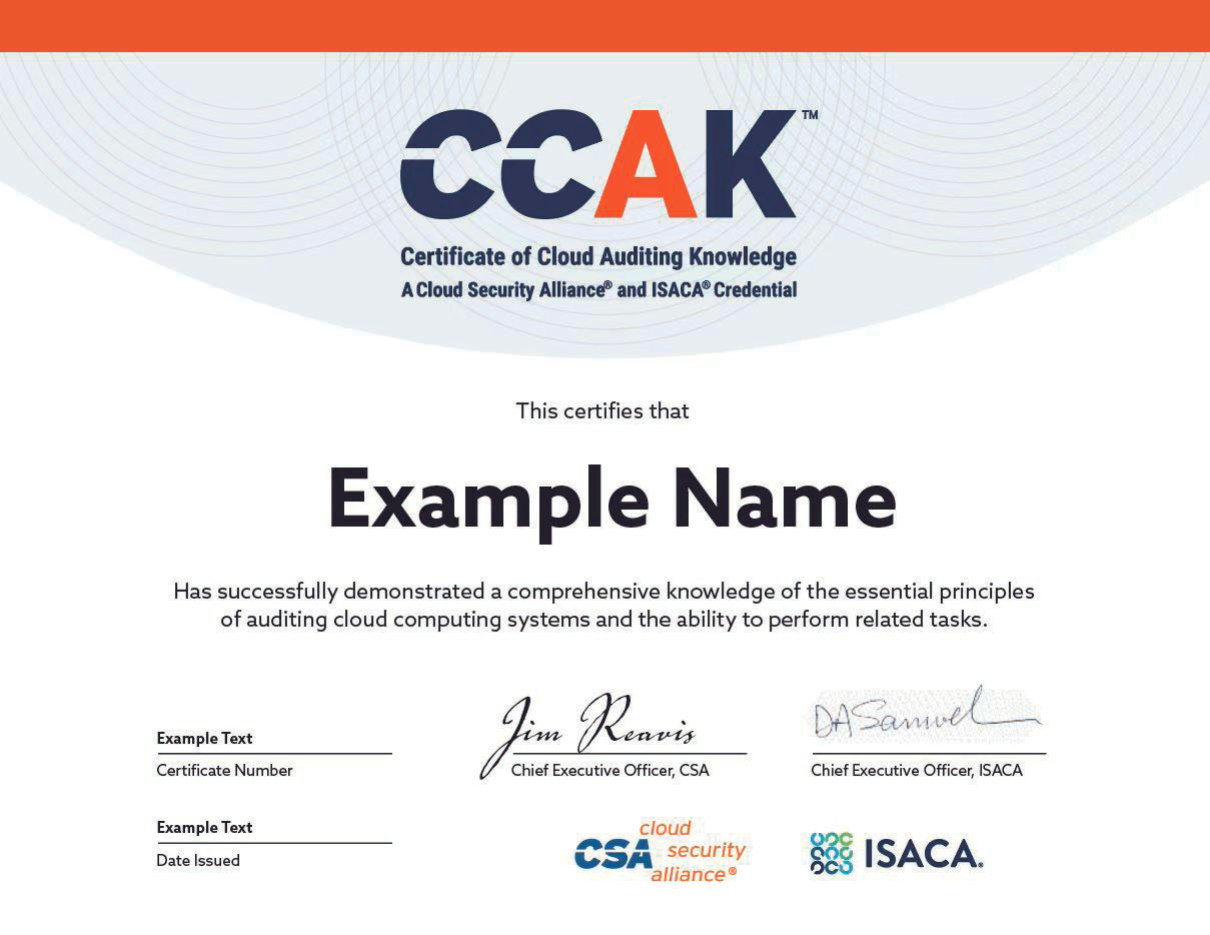 CCAK云审计认证考试时间？ -- 第2张